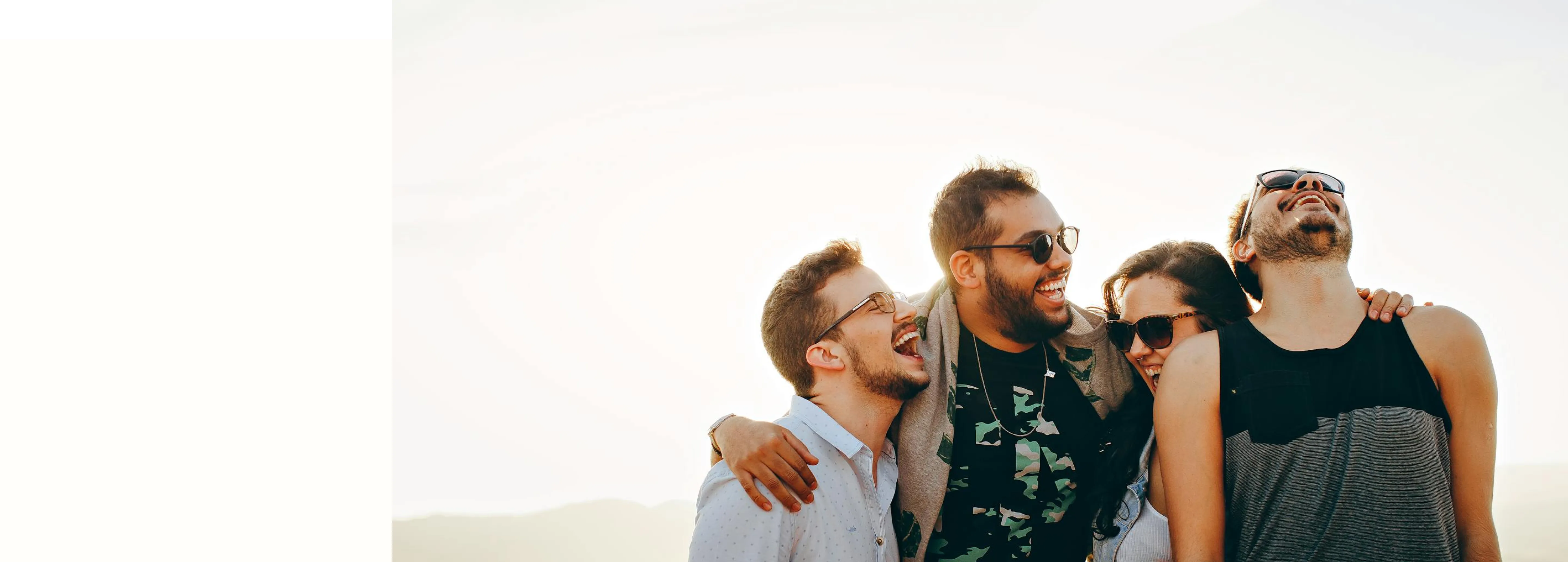 Happy people